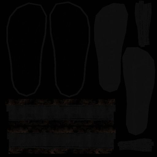 female with textures Free 3D model_13