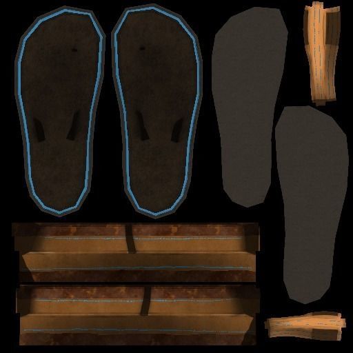 female with textures Free 3D model_11