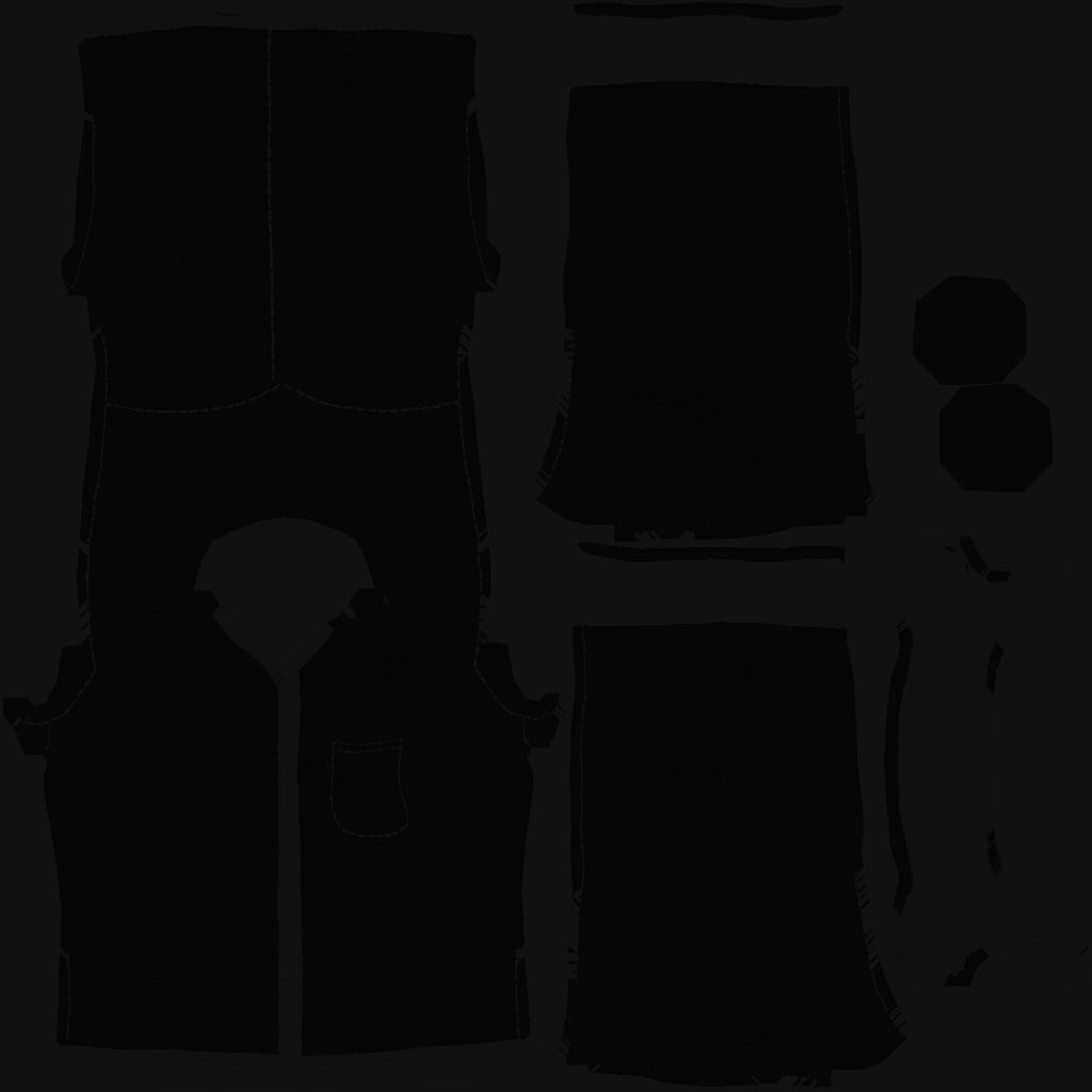 female with textures Free 3D model_17