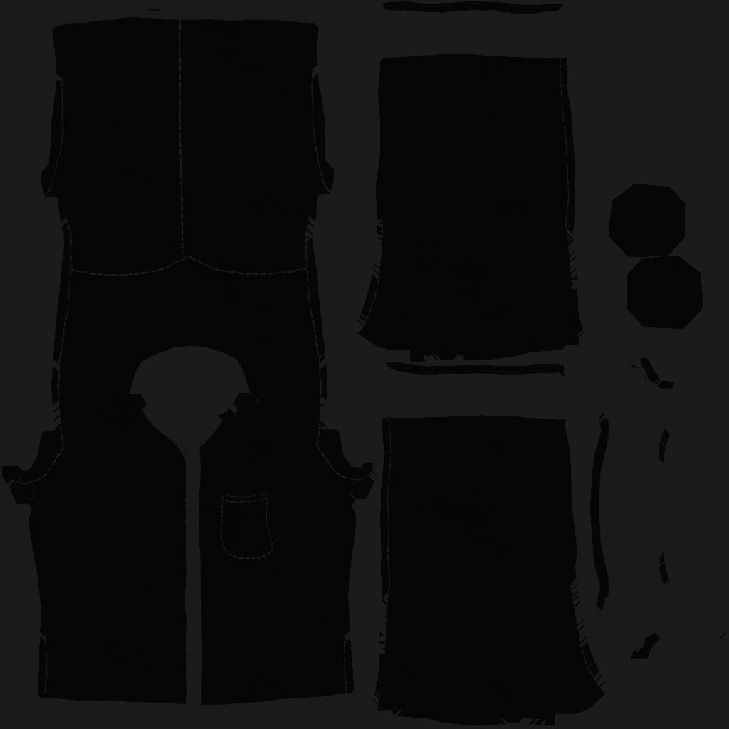 female with textures Free 3D model_15