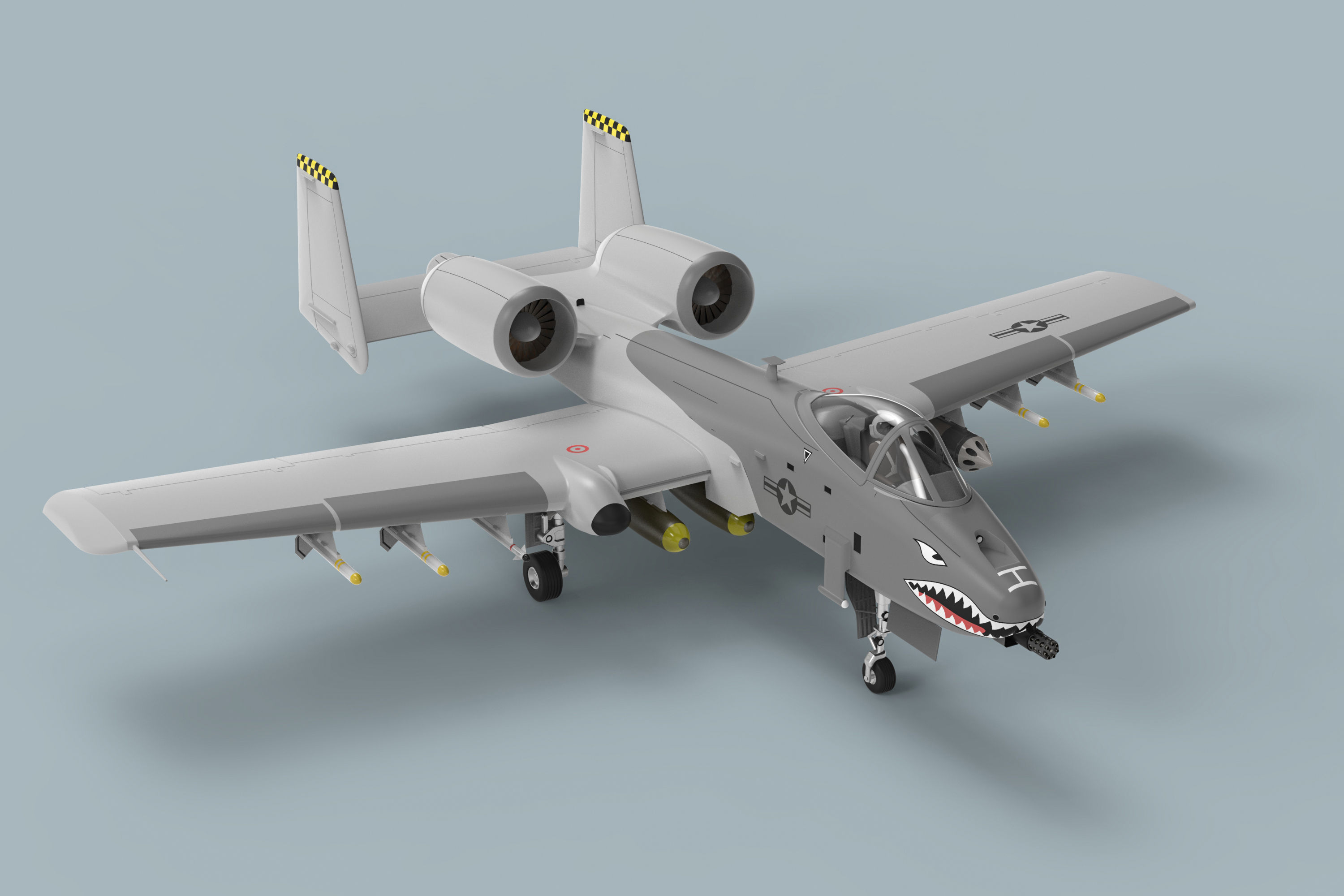 A-10 Thunderbolt II 3D model_6