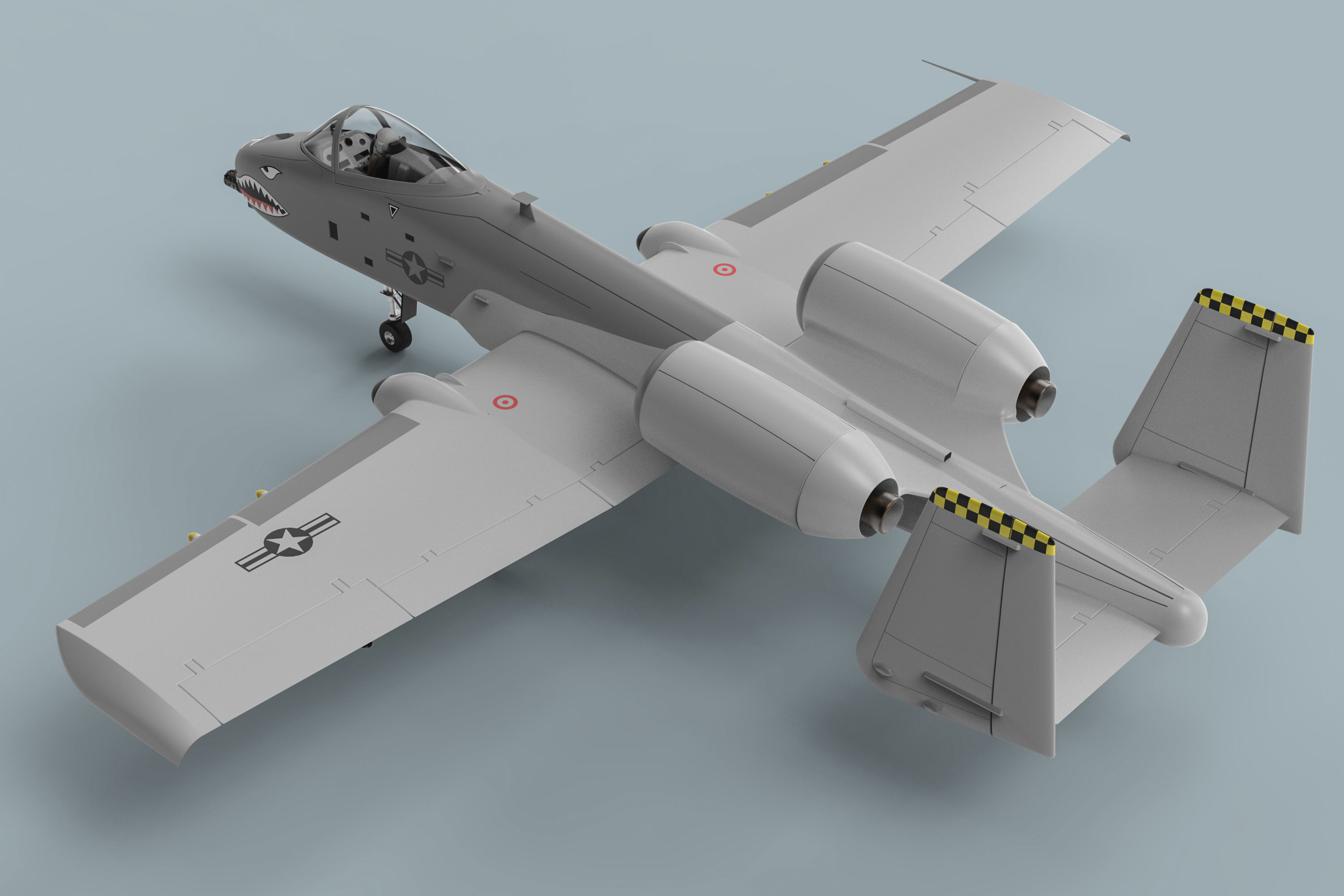 A-10 Thunderbolt II 3D model_3