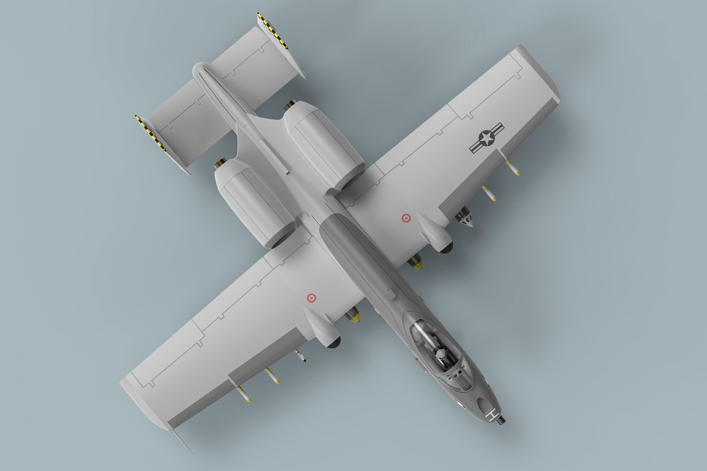 A-10 Thunderbolt II 3D model_5