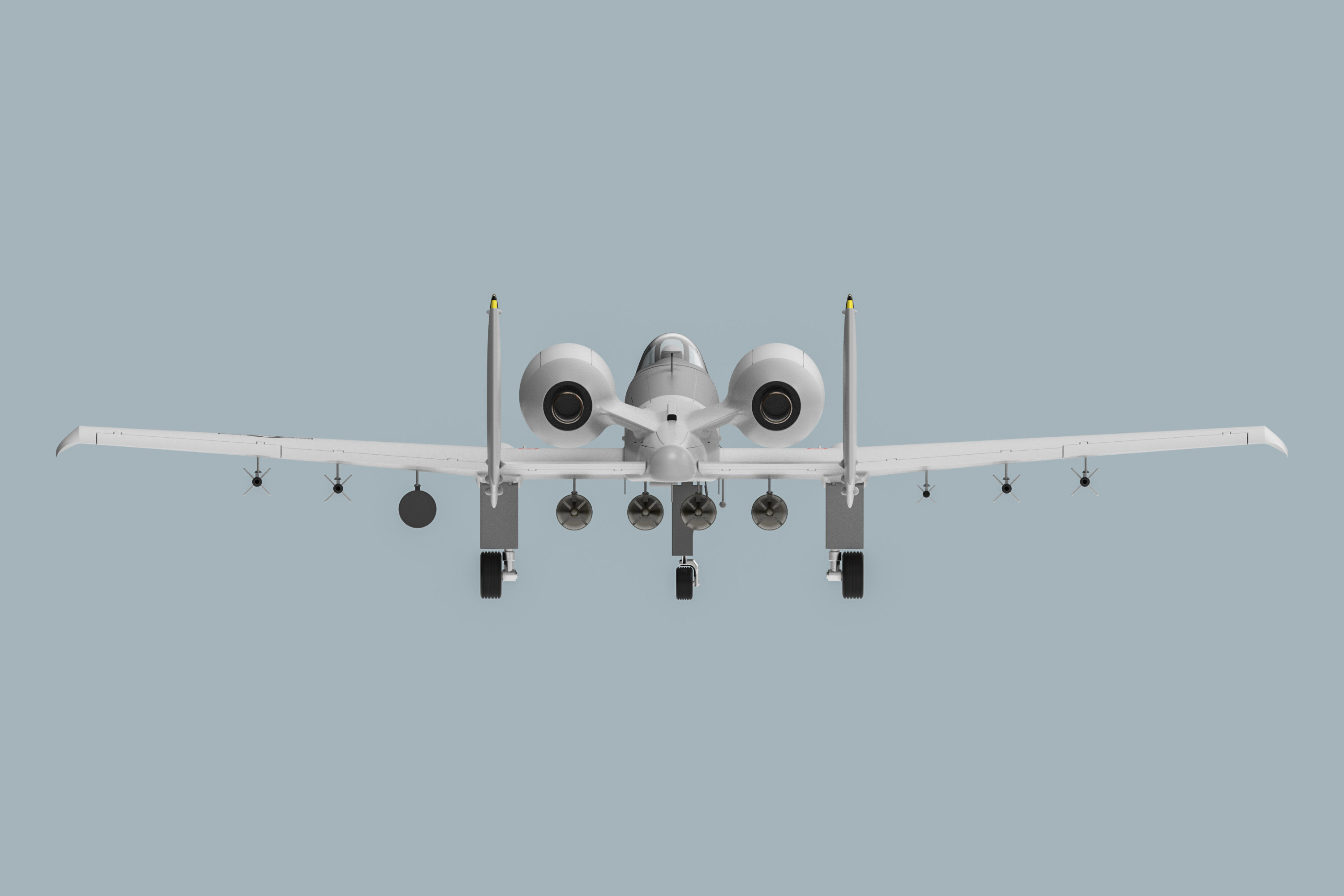 A-10 Thunderbolt II 3D model_9