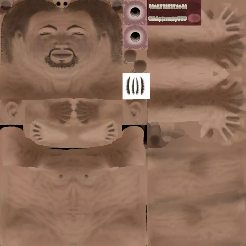 MAN WEARING SUIT Low-poly 3D model_0