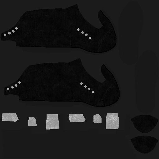 MAN WEARING SUIT Low-poly 3D model_9