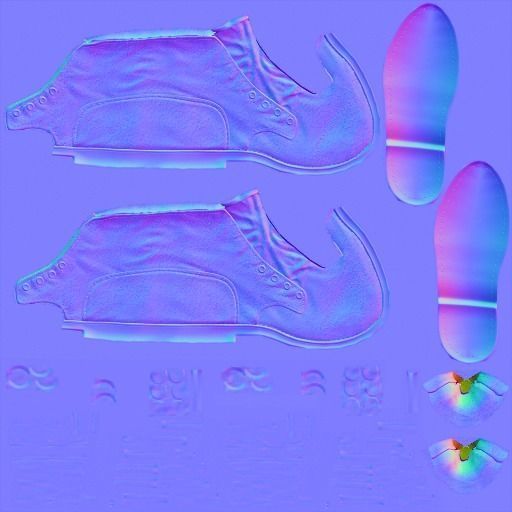 MAN WEARING SUIT Low-poly 3D model_10