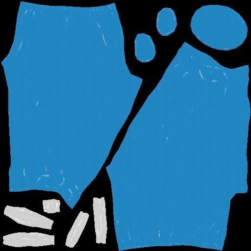 HUMAN WITH TEXTURES Free 3D model_4