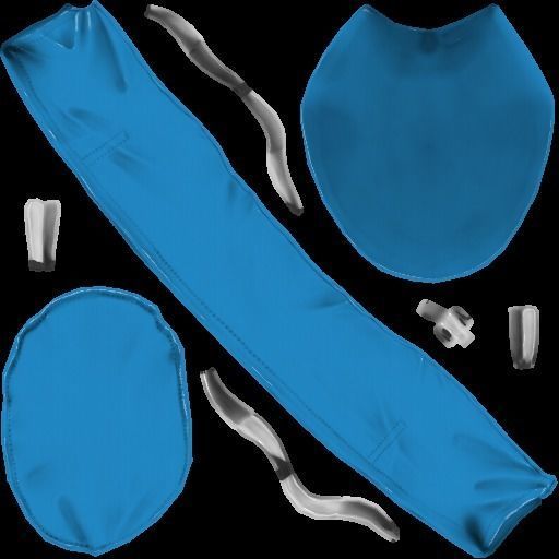 HUMAN WITH TEXTURES Free 3D model_8