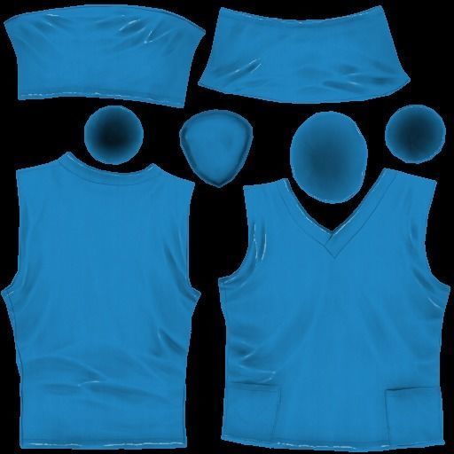 HUMAN WITH TEXTURES Free 3D model_16