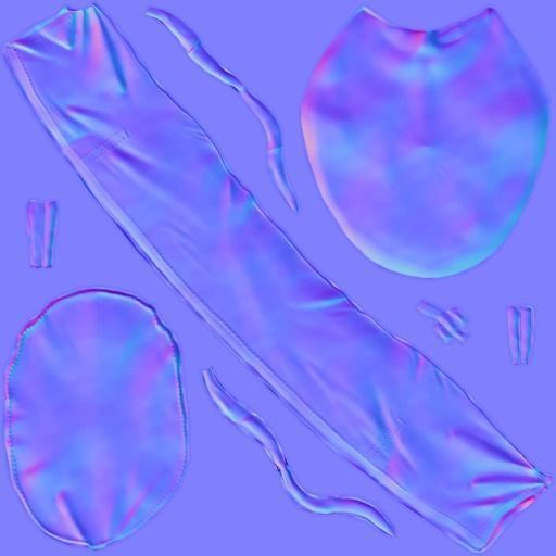 HUMAN WITH TEXTURES Free 3D model_10