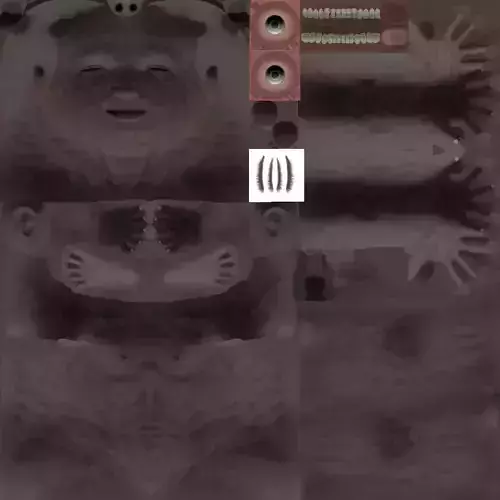 OLD MAN WITH TEXTURES