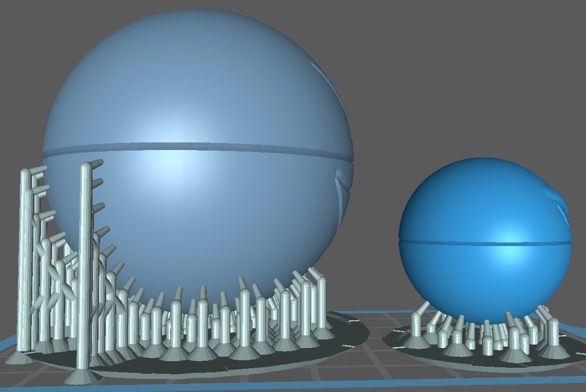 Voltorb and Electrode figures 3D print model_2