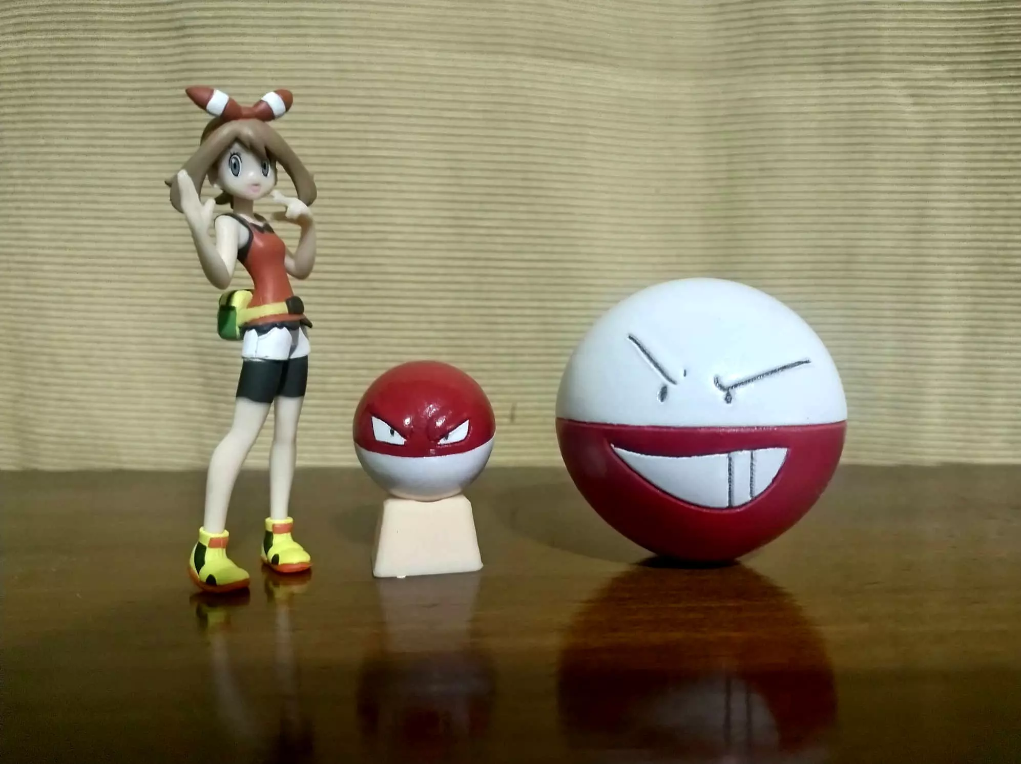 Voltorb and Electrode figures 3D print model_0