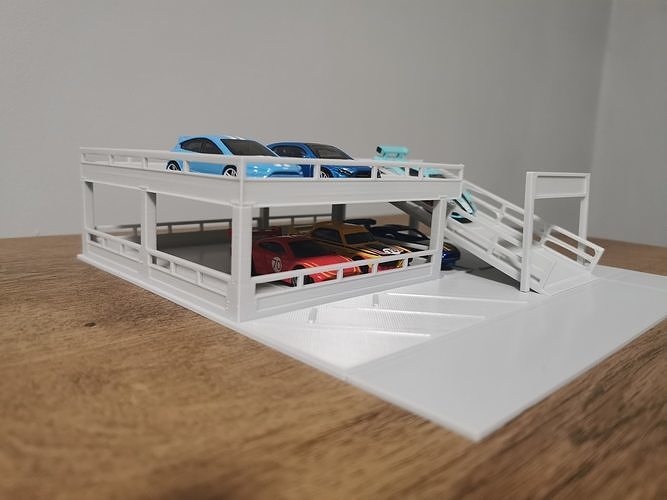 2 floor garage 1 64 scaled 3D print model
