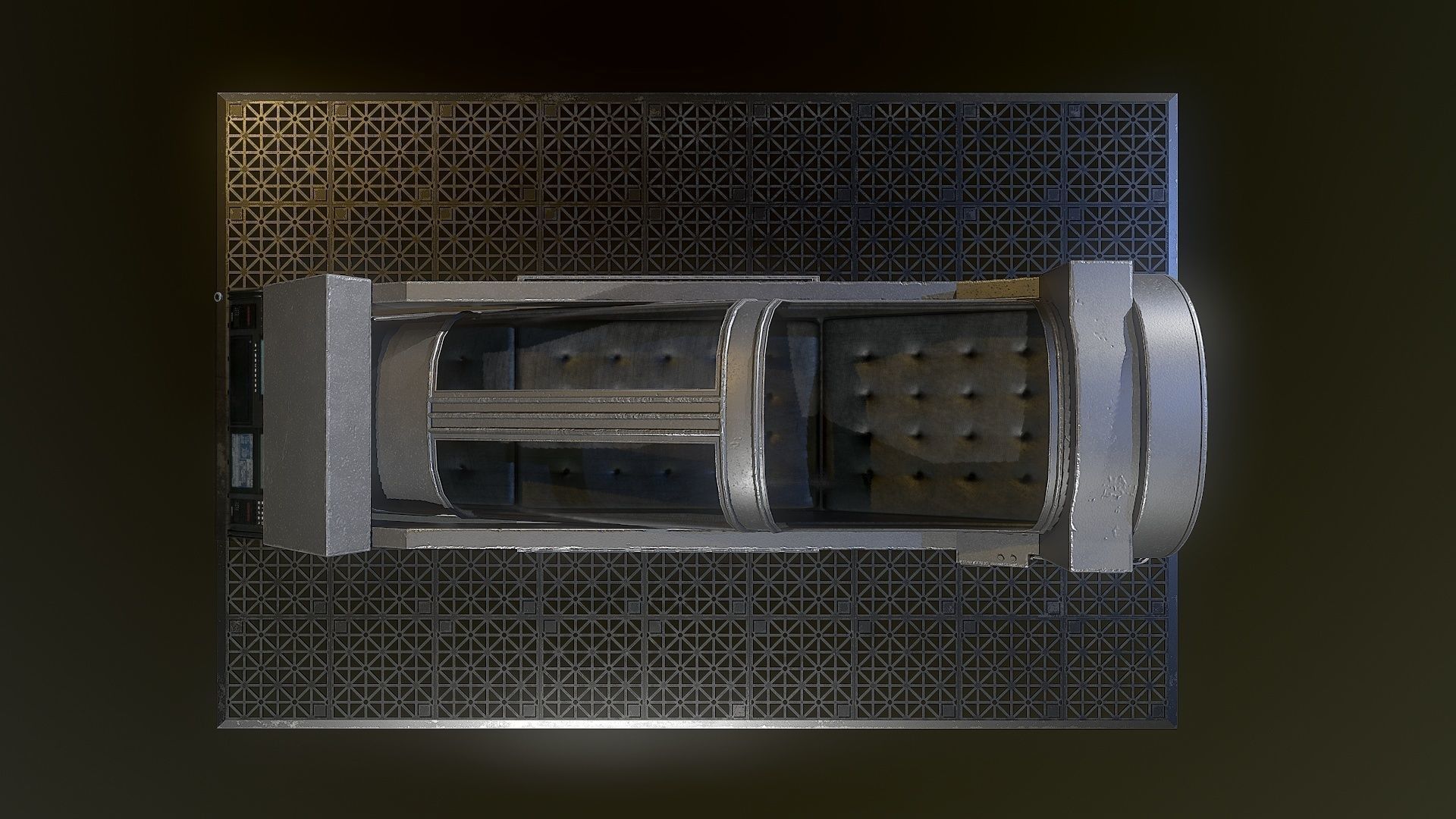 Hypersleep chamber aliens 3D model_3