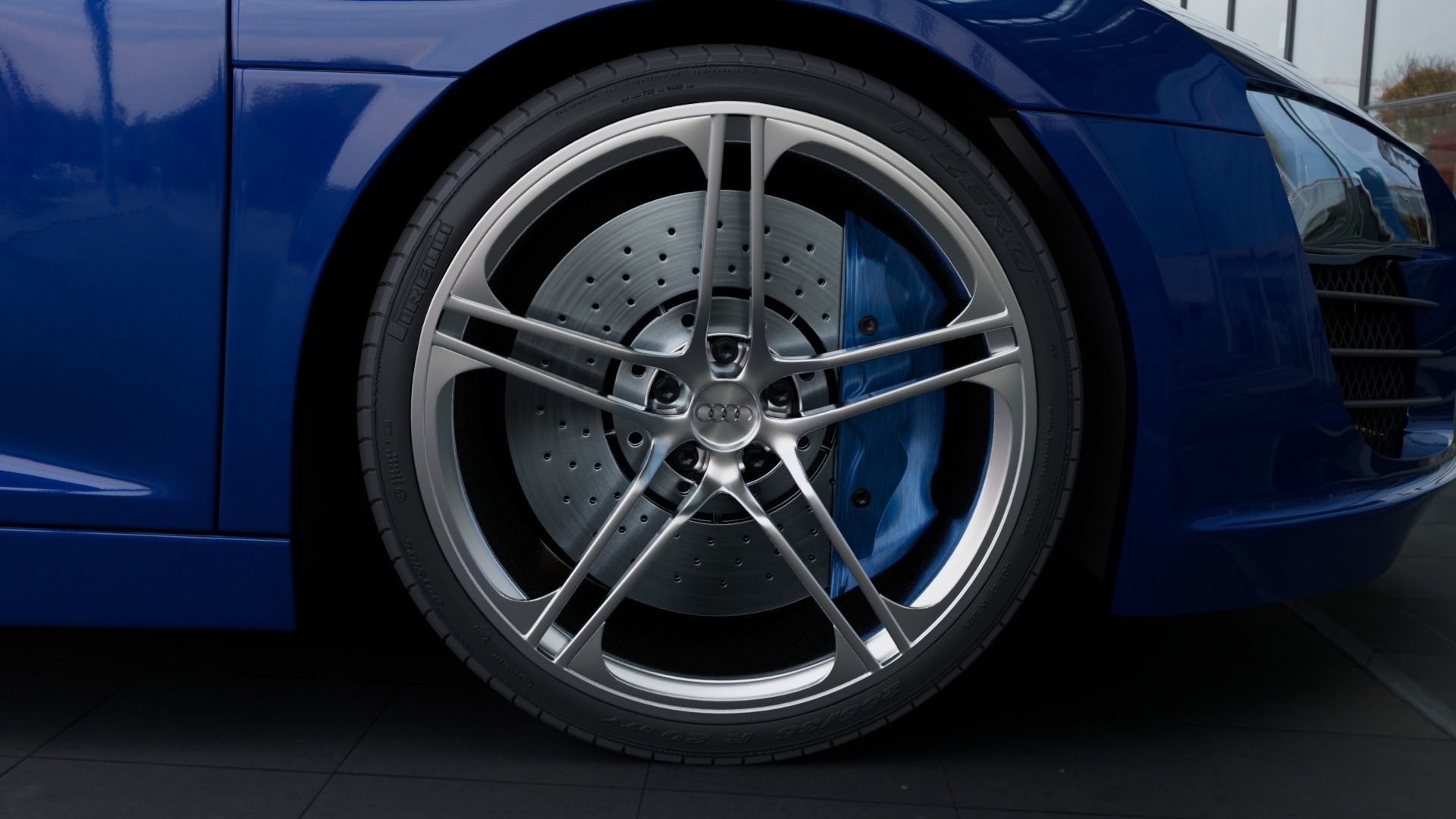 Audi R8 2008 3D model_2