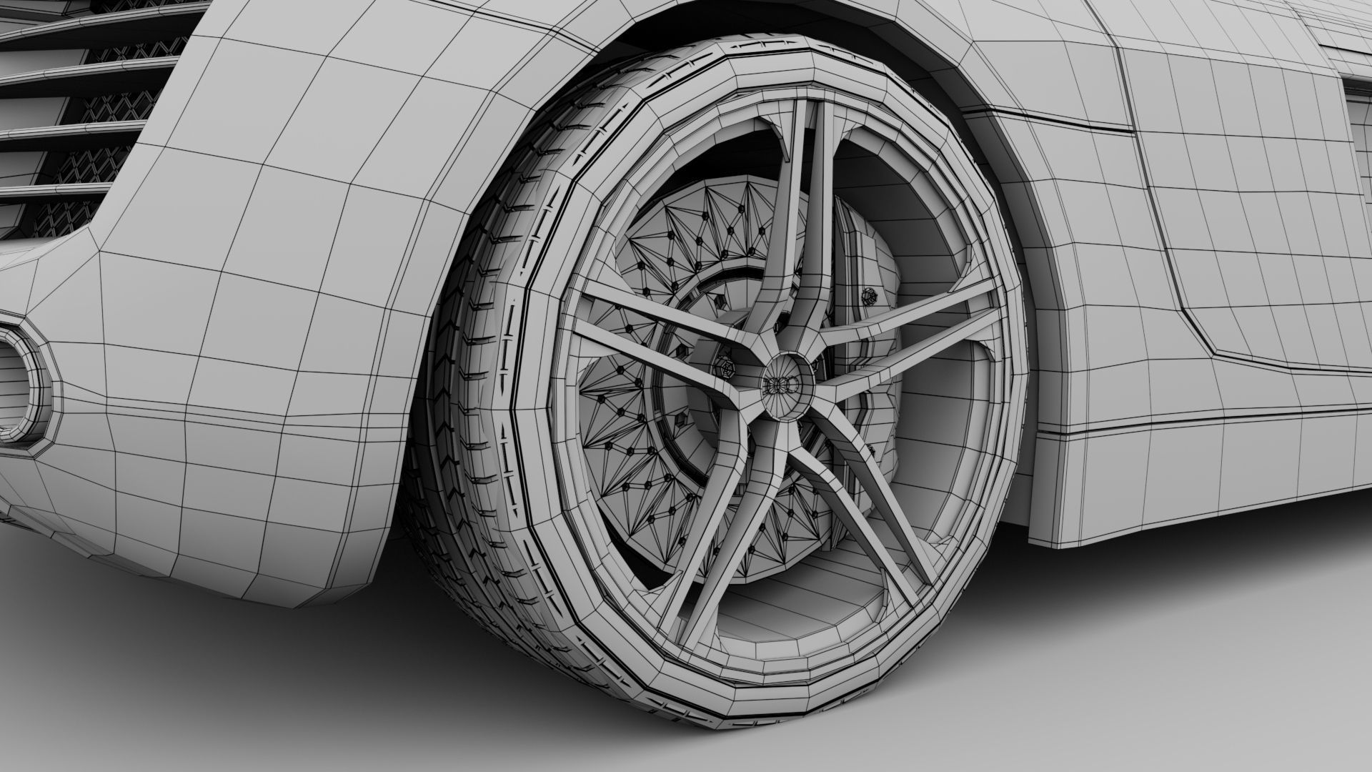 Audi R8 2008 3D model_16