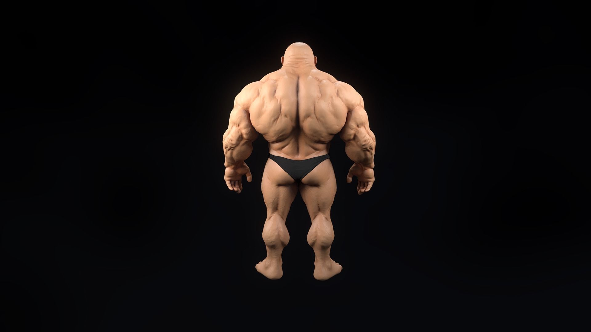 Super Human 3D model_2