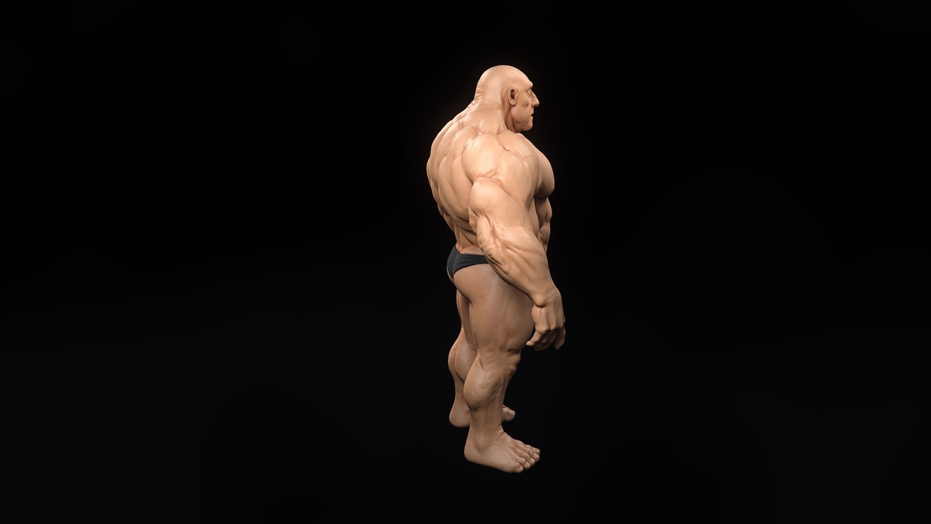 Super Human 3D model_1