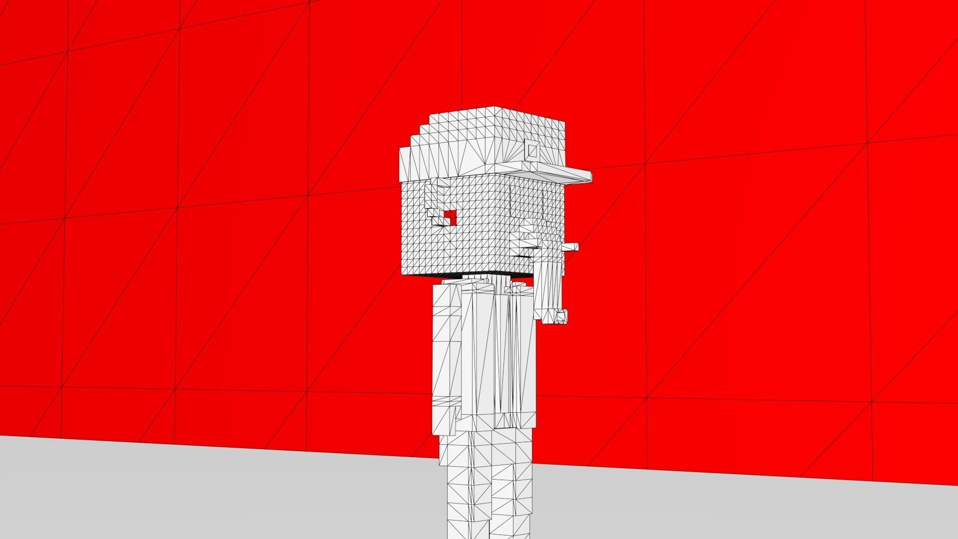 The world famous NFT Meebits  3D model_18