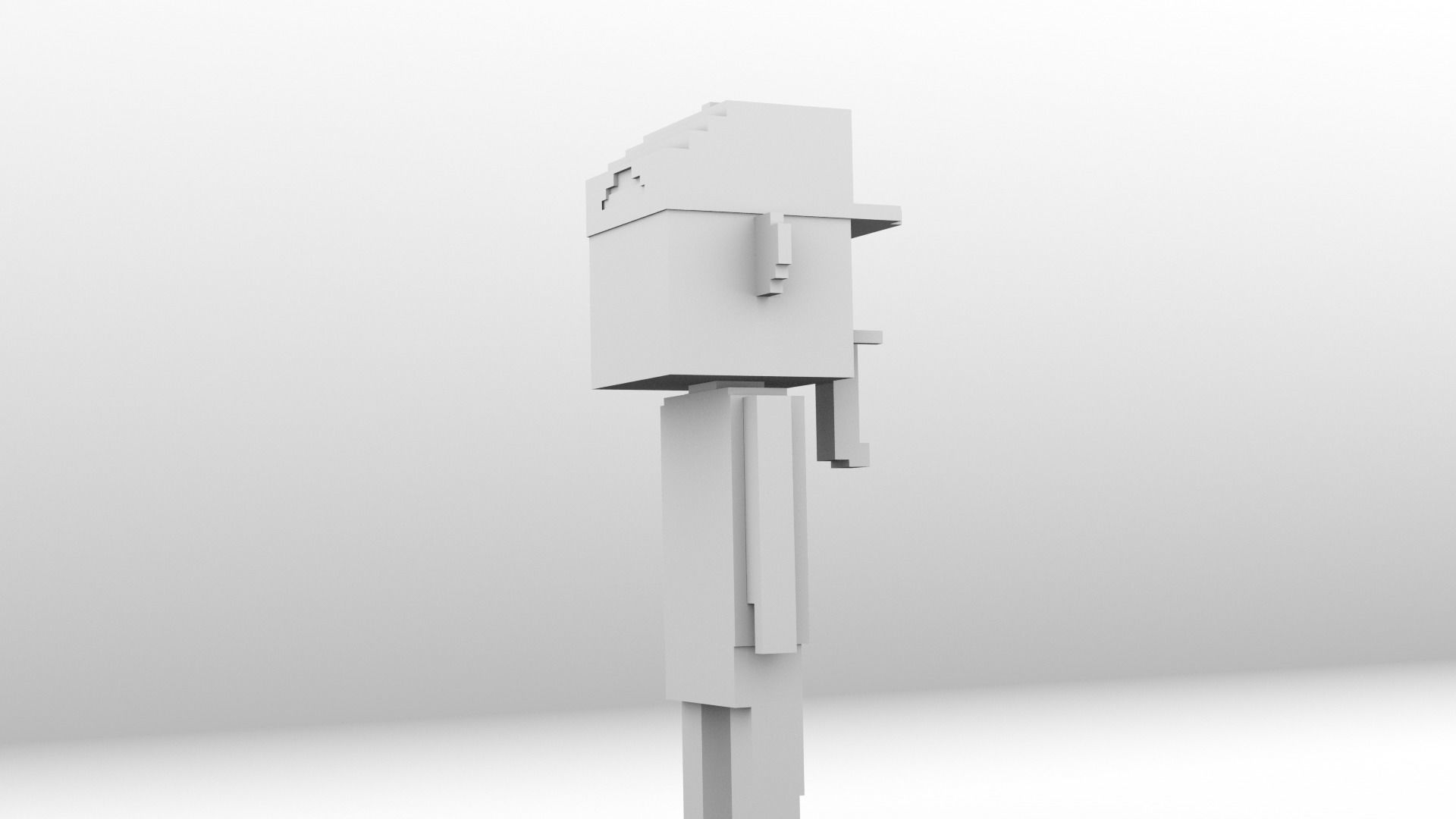 The world famous NFT Meebits  3D model_16