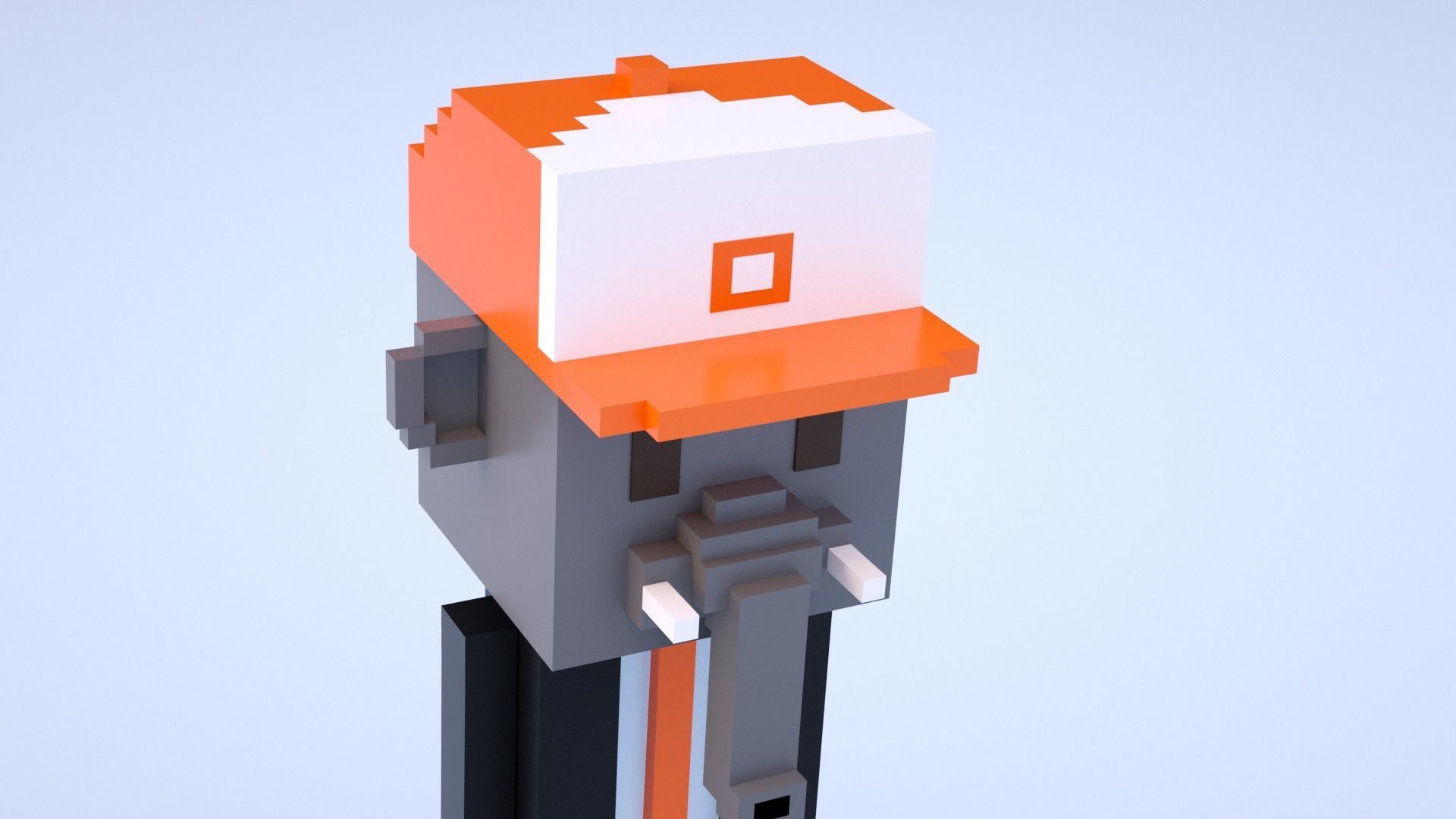 The world famous NFT Meebits  3D model_10