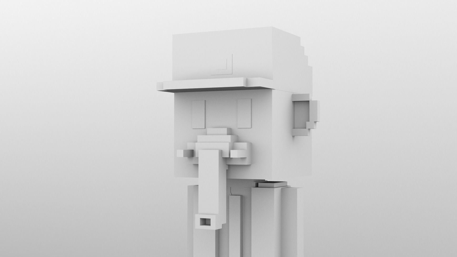 The world famous NFT Meebits  3D model_11