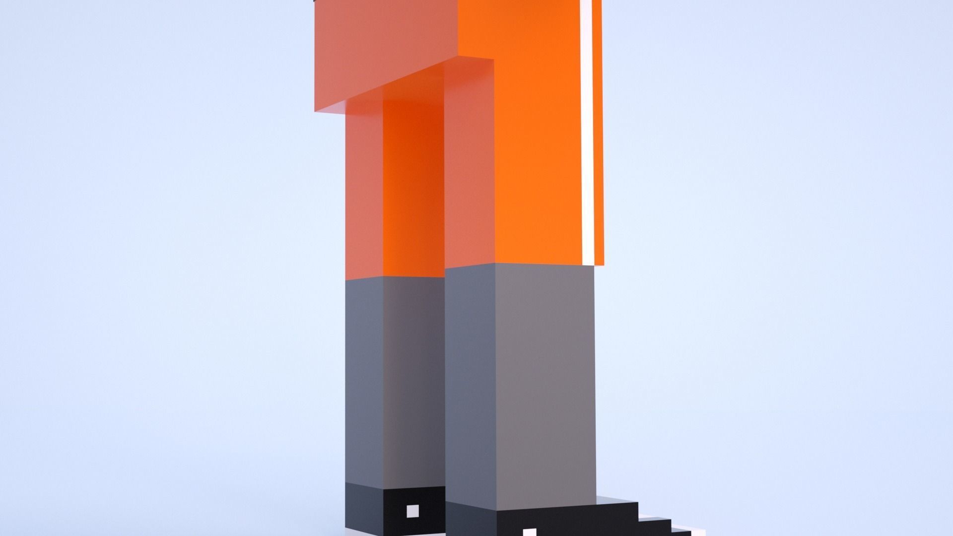 The world famous NFT Meebits  3D model_8
