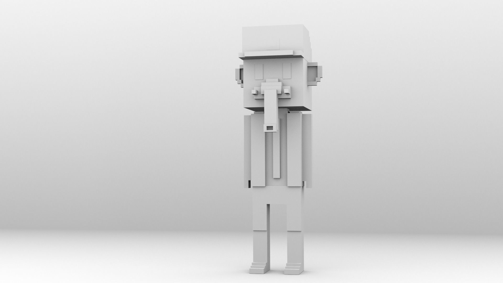 The world famous NFT Meebits  3D model_17