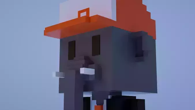 The world famous NFT Meebits 