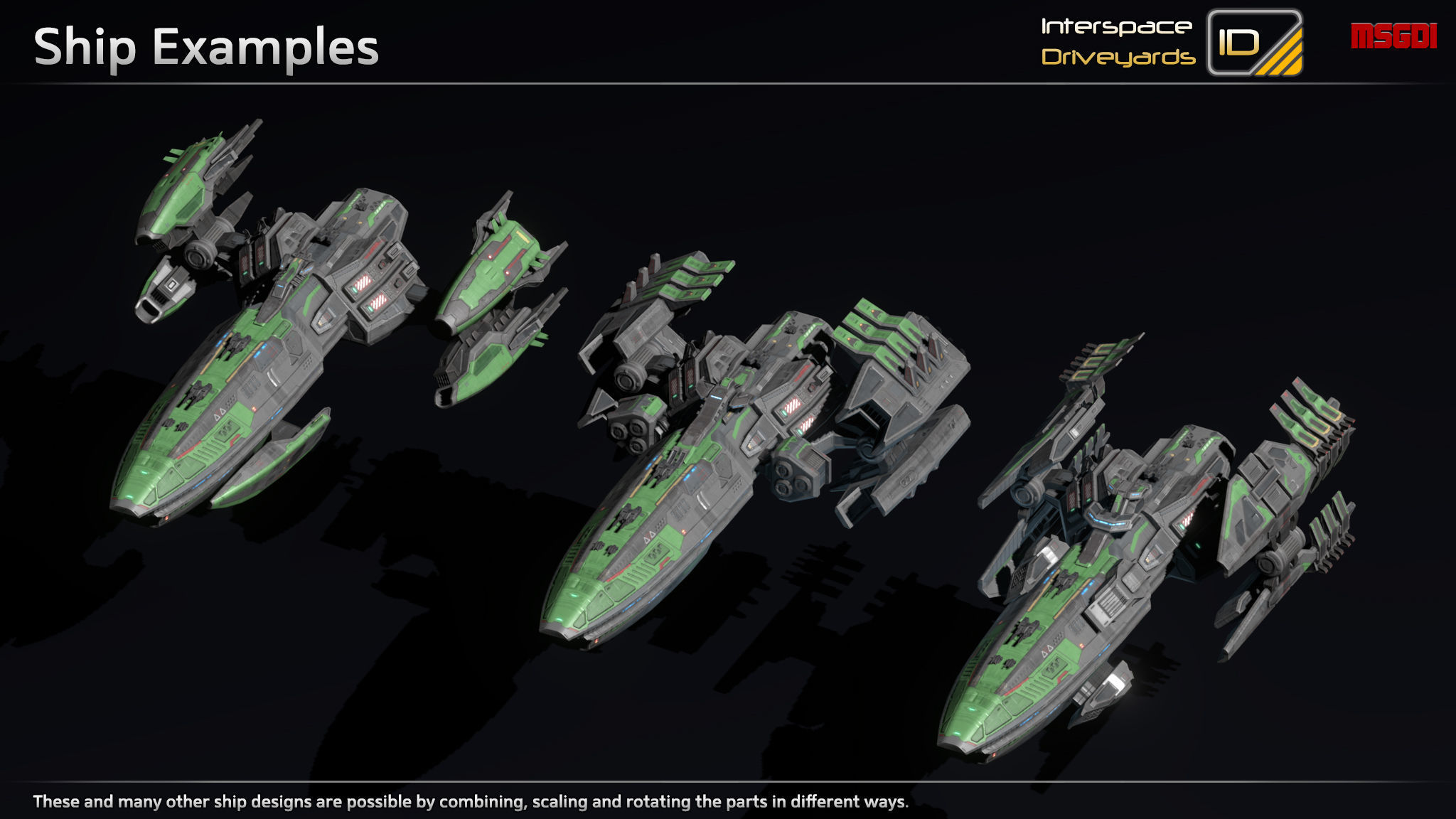 Interspace Driveyards Spaceship Collection _17