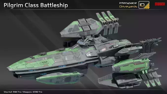 Interspace Driveyards Spaceship Collection 