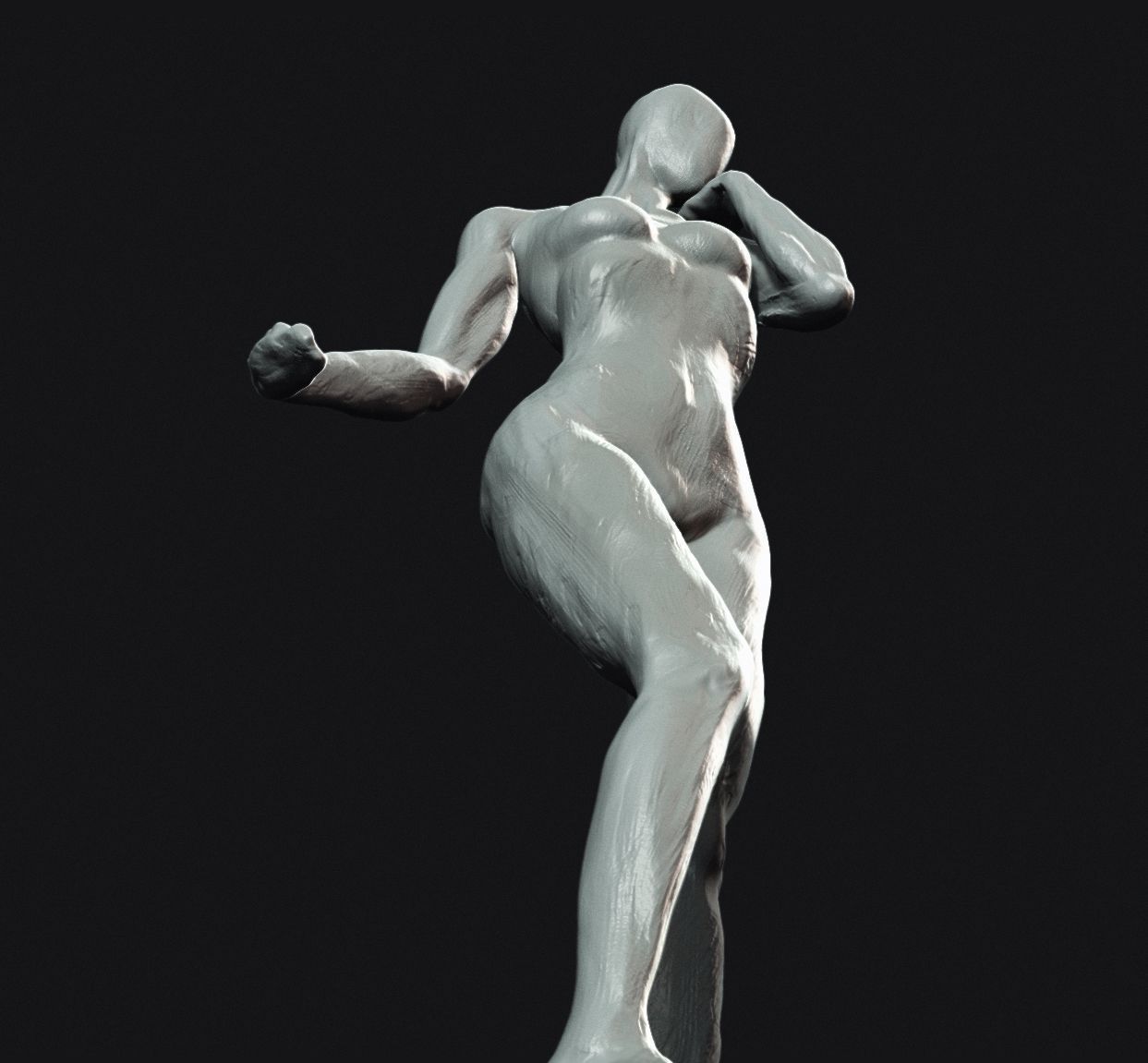 Sculpt 7 of 1000 Sculpts in a year 3D print model_9