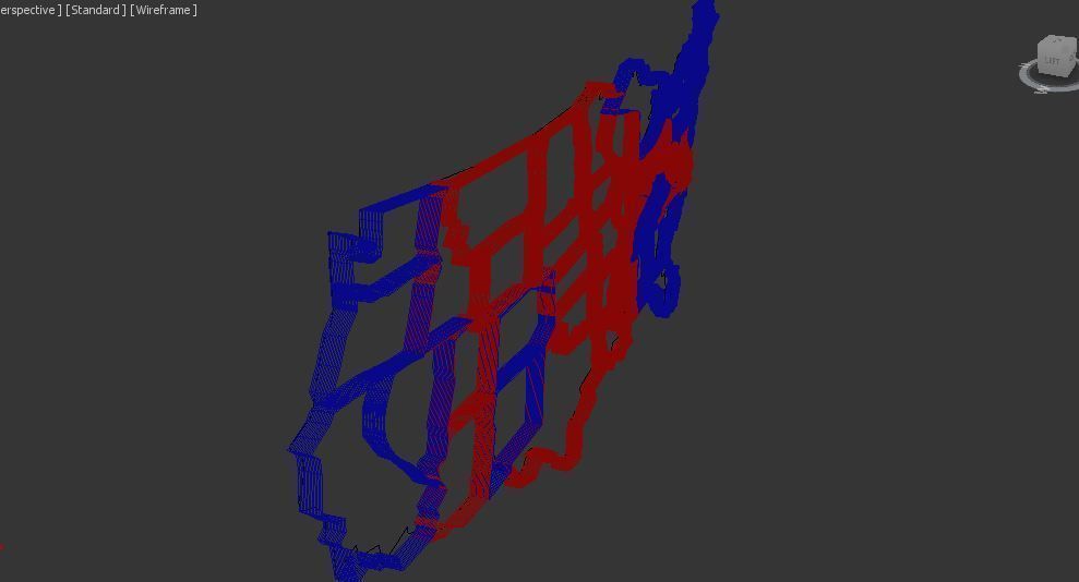 America political map 3D model_6