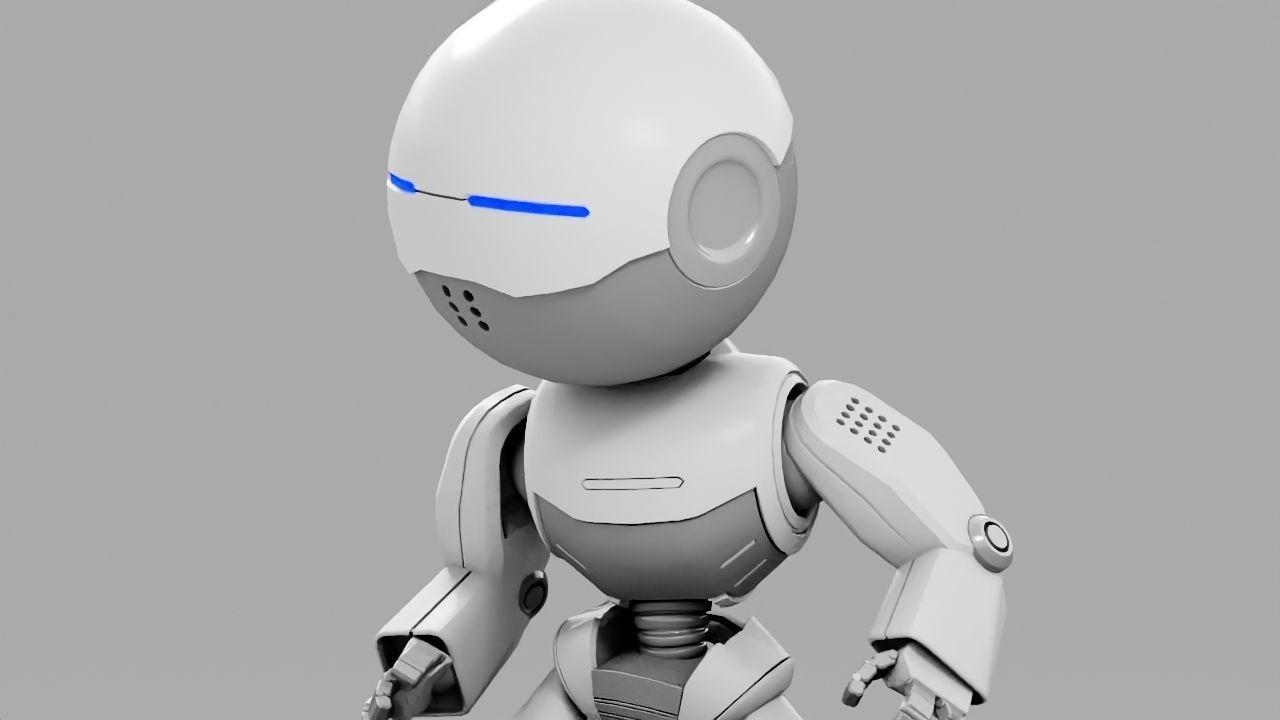 Nino Droid rigged character 3D model_16