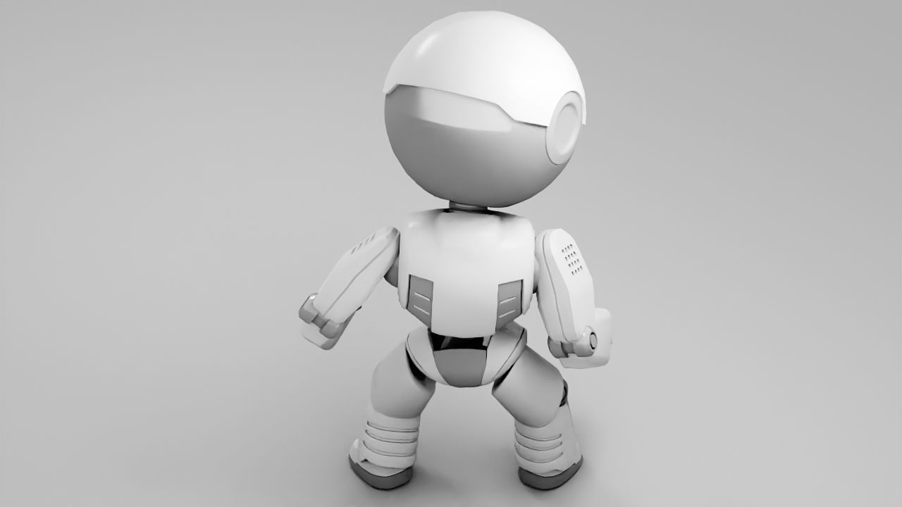 Nino Droid rigged character 3D model_19