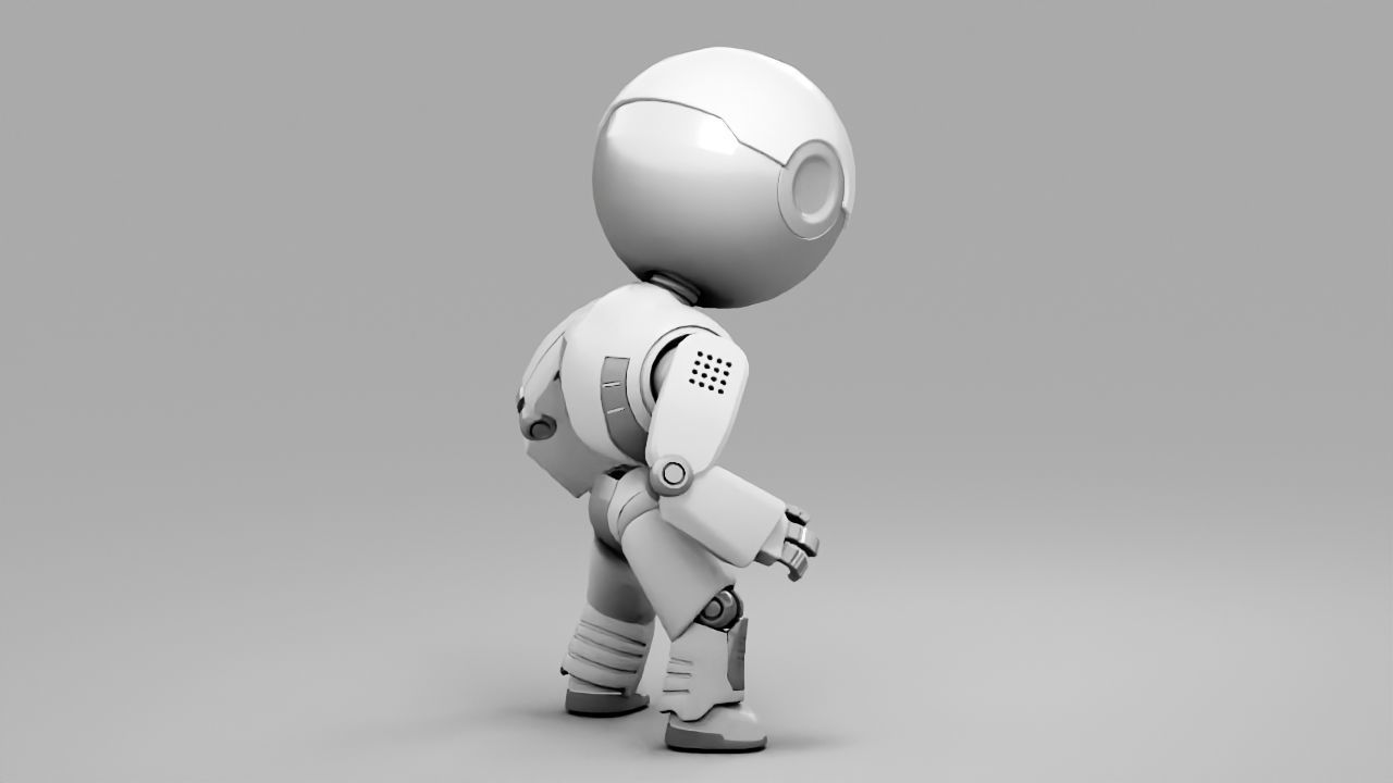Nino Droid rigged character 3D model_4
