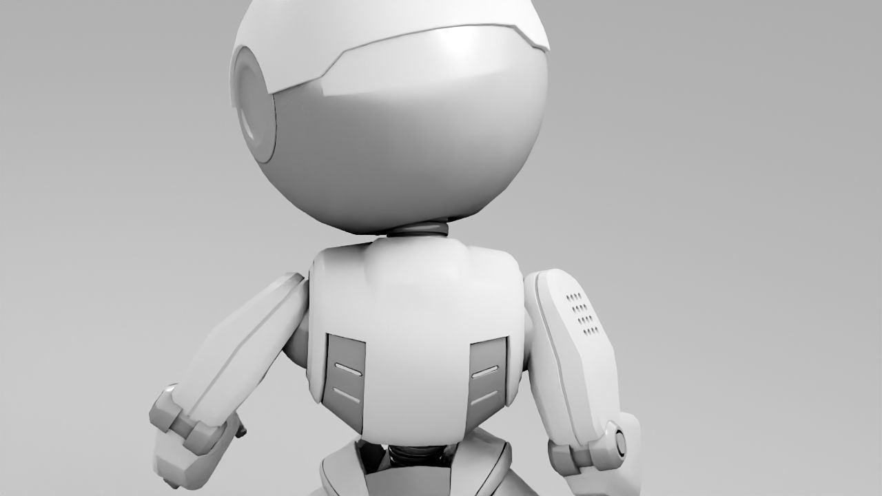 Nino Droid rigged character 3D model_12