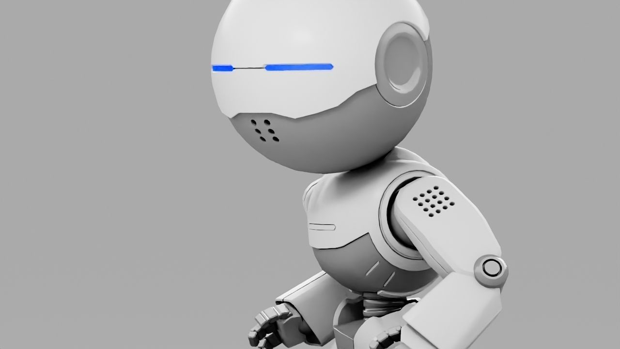 Nino Droid rigged character 3D model_10