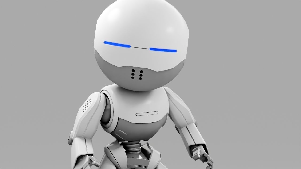 Nino Droid rigged character 3D model_15