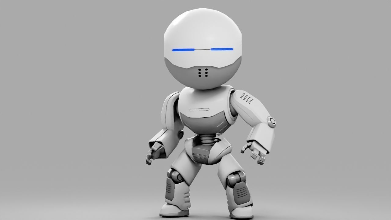 Nino Droid rigged character 3D model_9