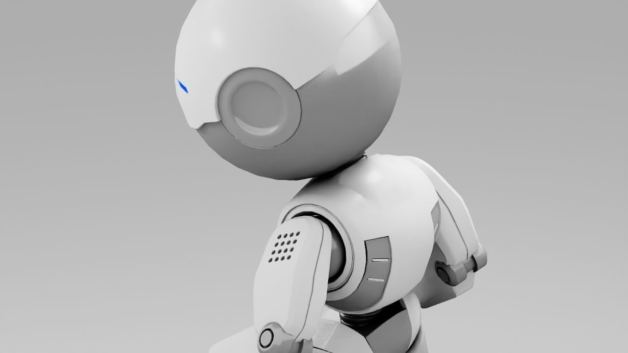 Nino Droid rigged character 3D model_11