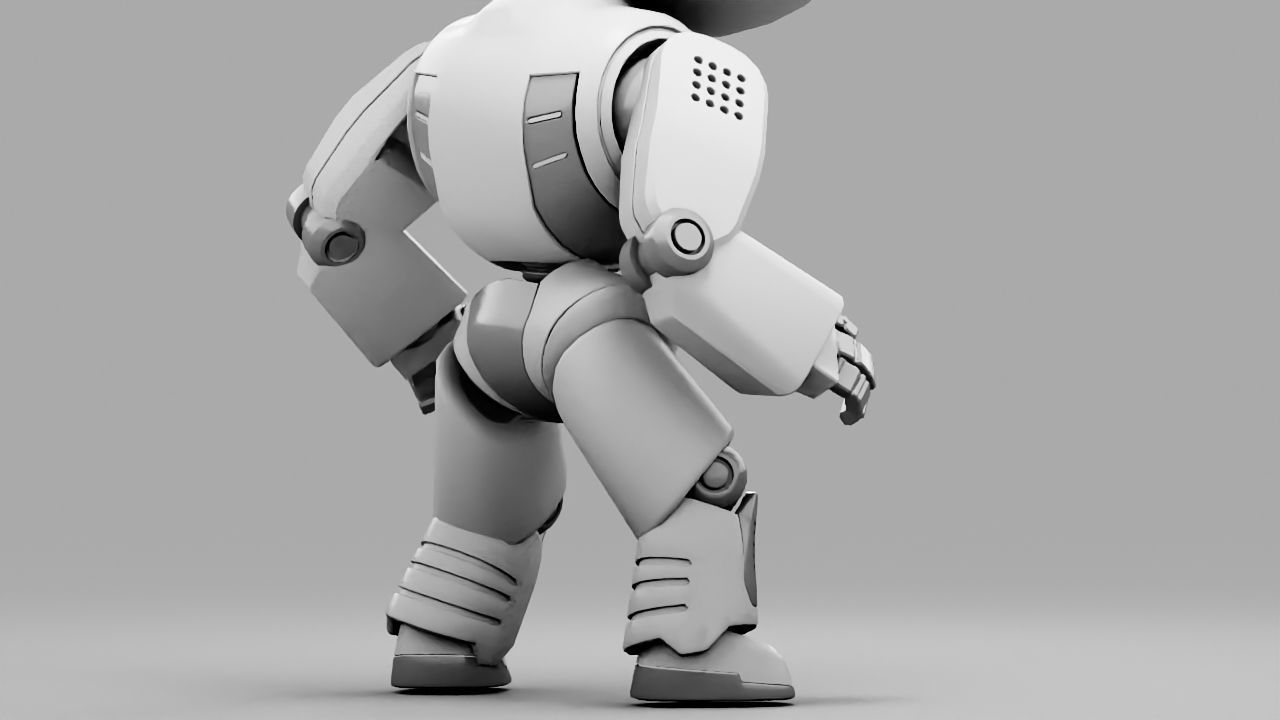 Nino Droid rigged character 3D model_18