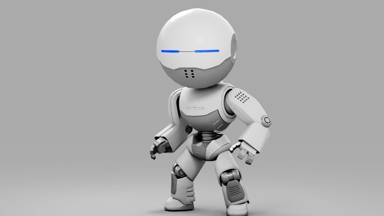 Nino Droid rigged character 3D model_8