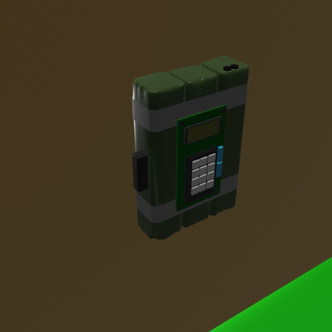 C4 from CSGO 3D model 3D printable | CGTrader