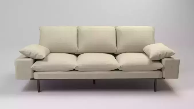 Assise seater sofa linen