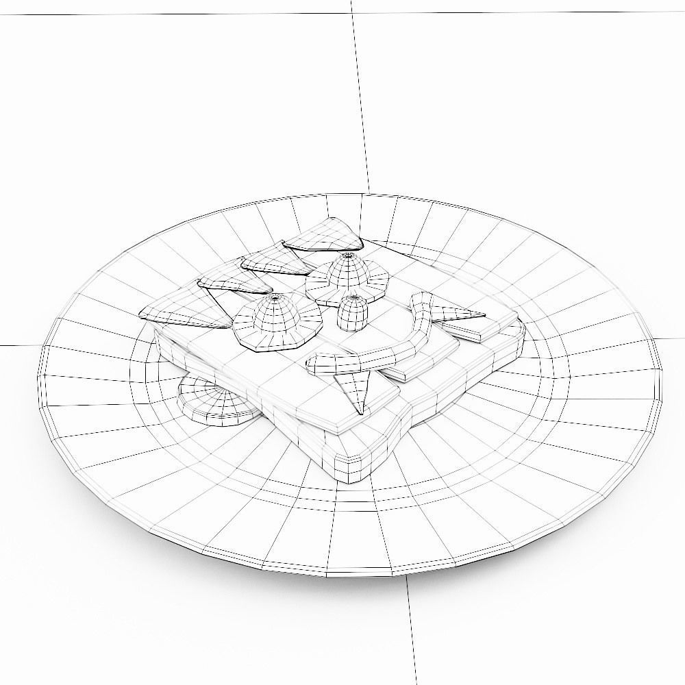 Sandwich Halloween food low poly 3d model  Low-poly 3D model_6