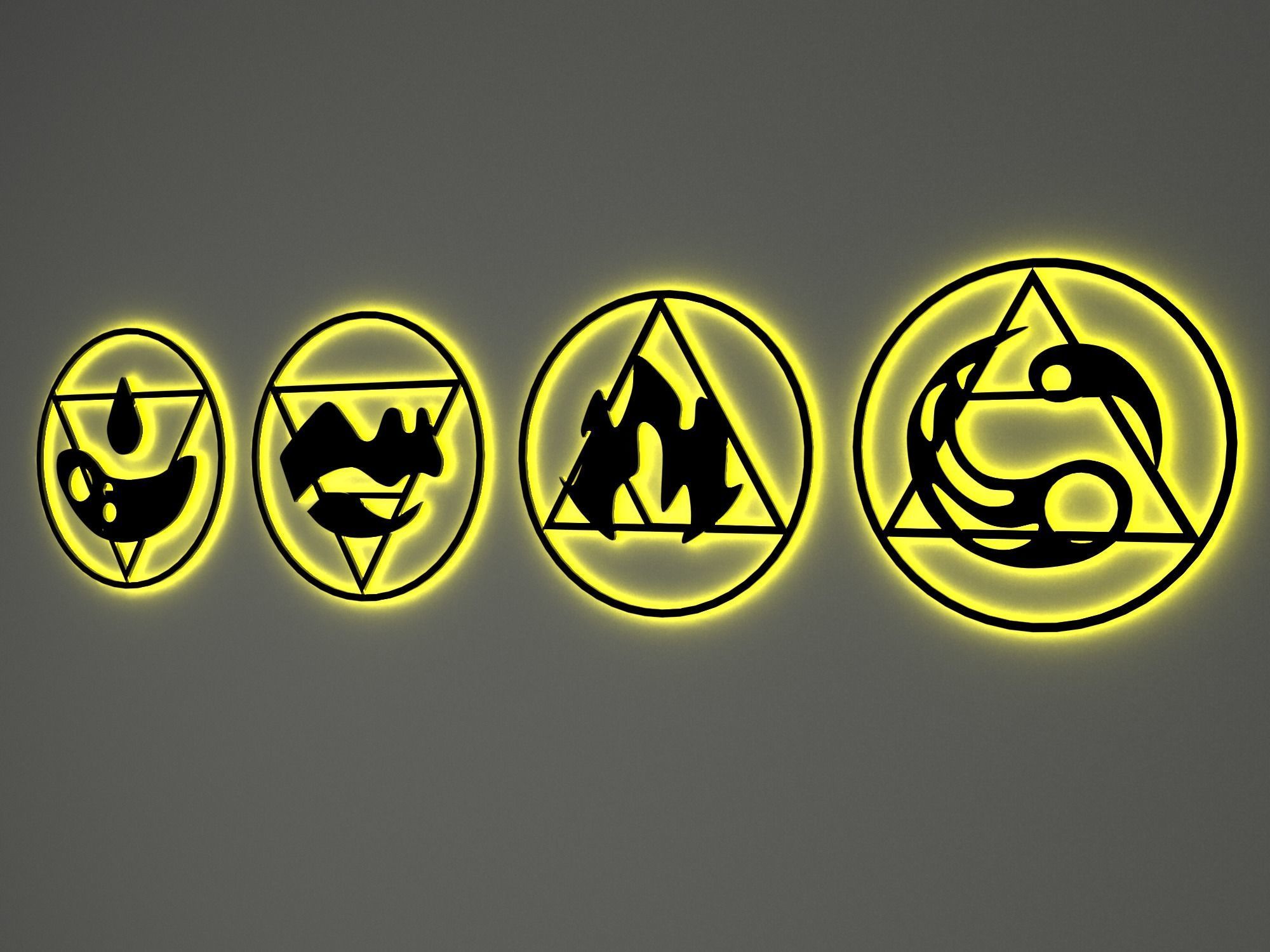 Dekoratif Tablo - Duvar Dekoru - Decor Low-poly 3D model_2