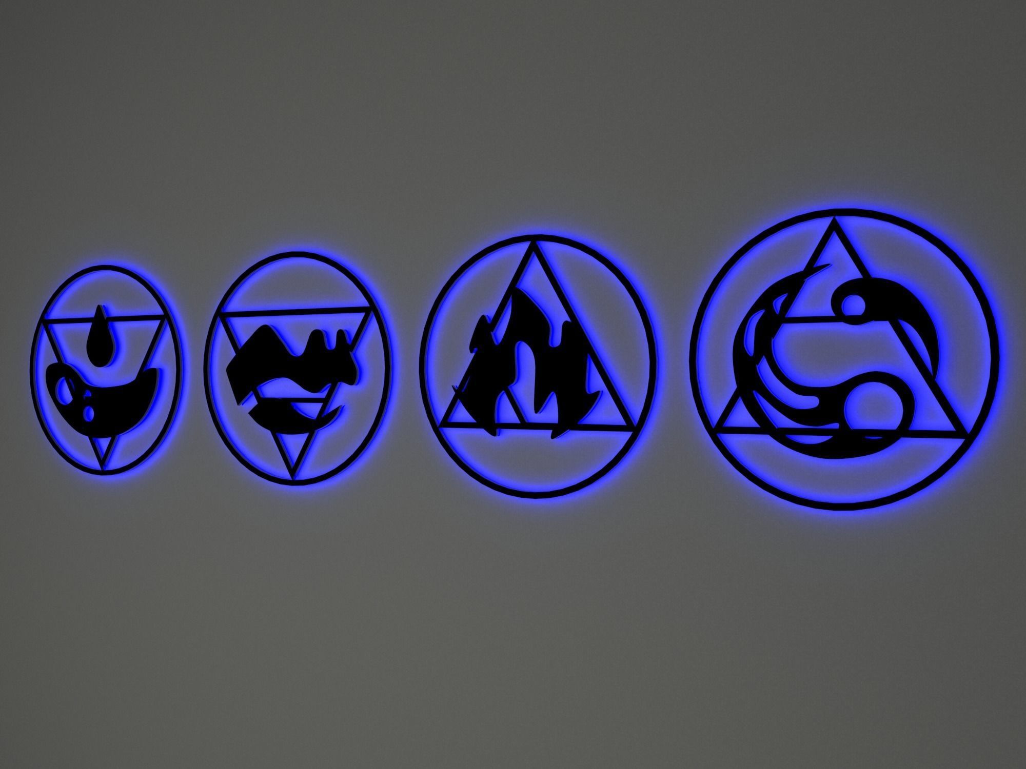 Dekoratif Tablo - Duvar Dekoru - Decor Low-poly 3D model_3